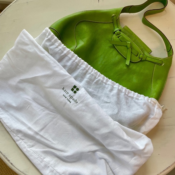 Rare Vintage kate spade Kelly Green handbag - Picture 6 of 13